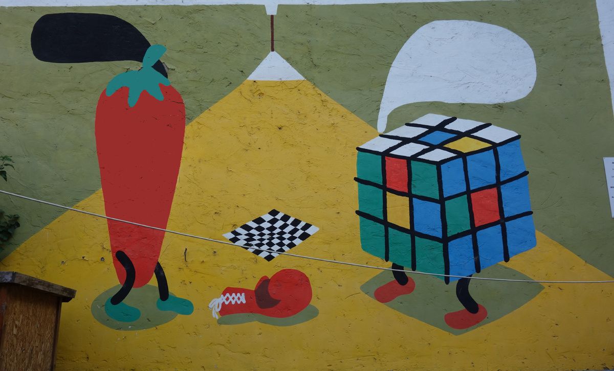 Street Art : Graffitis & Fresques Murales 1072 Budapest ( Hongrie )