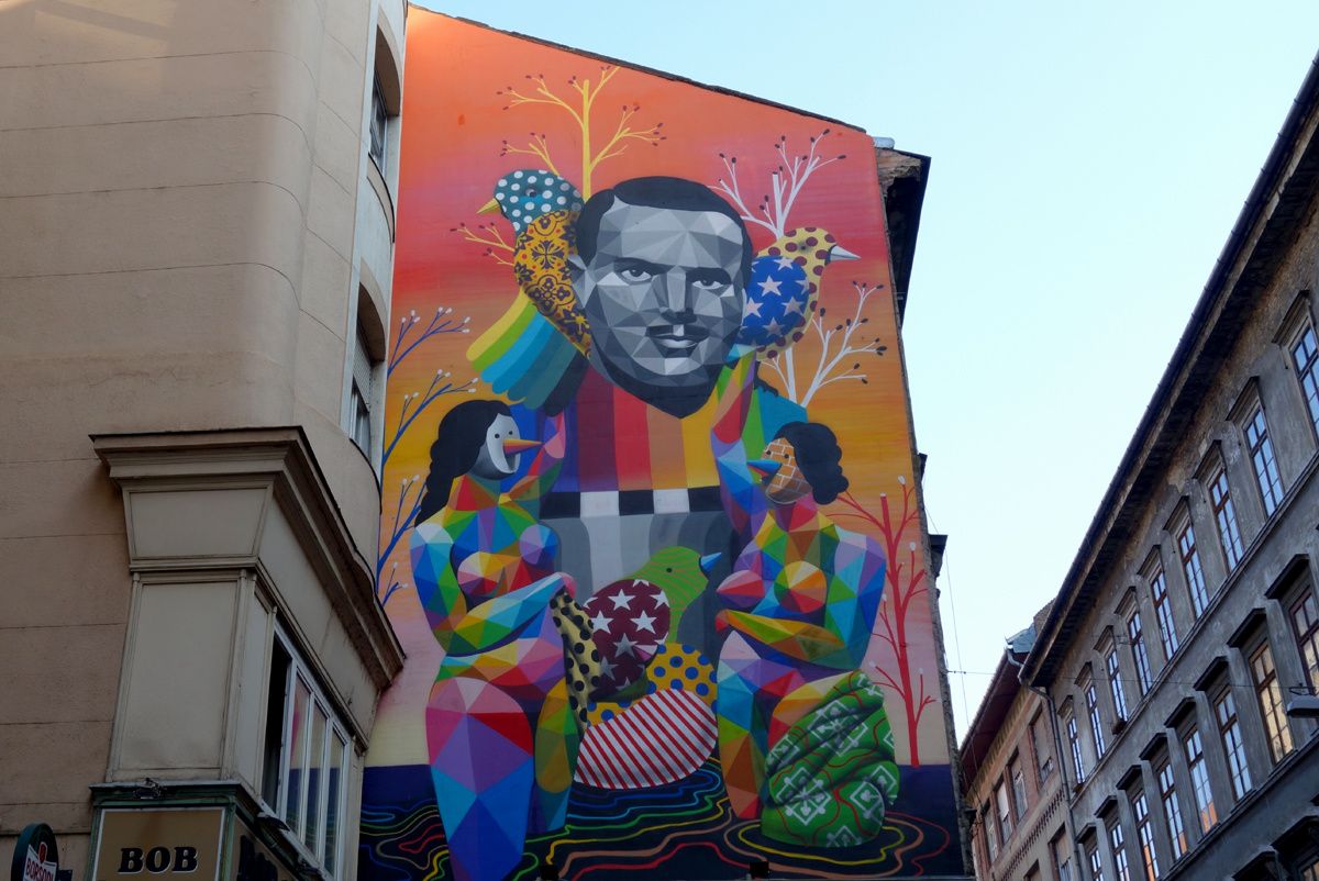 Street Art : Graffitis & Fresques Murales 1072 Budapest ( Hongrie )