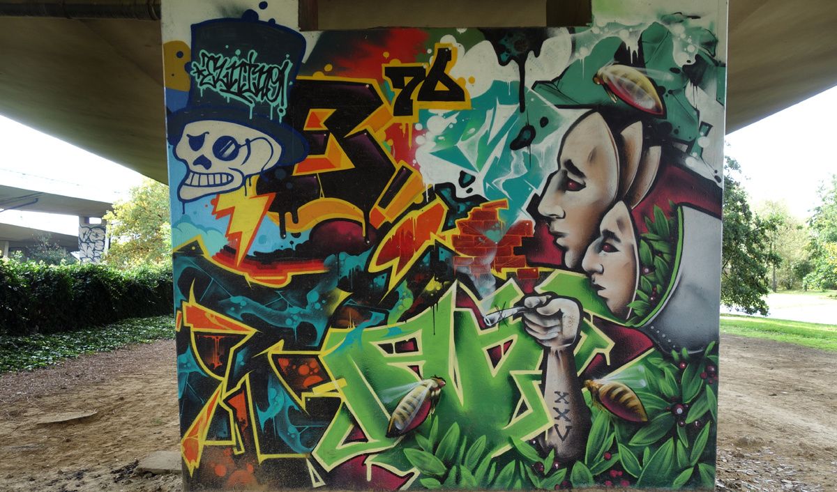 Street Art : Graffitis & Fresques Murales 1070 Anderlecht ( Belgique )