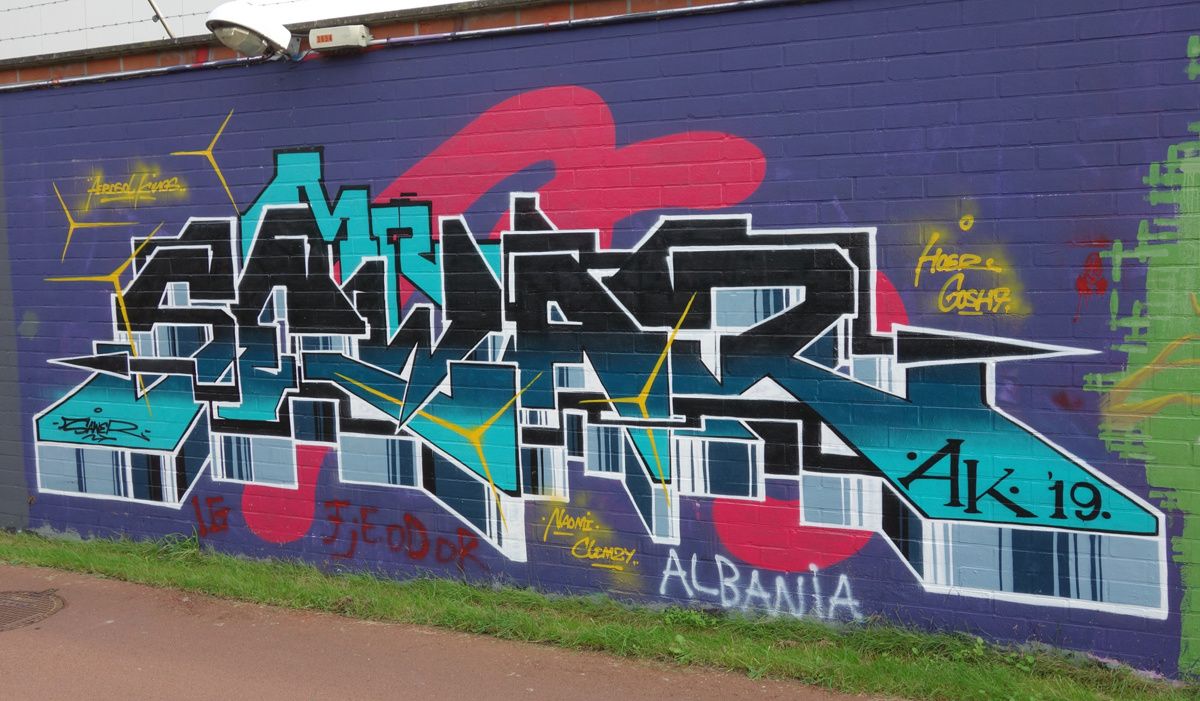 Street Art : Graffitis & Fresques Murales 2020 Antwerpen ( Belgique )