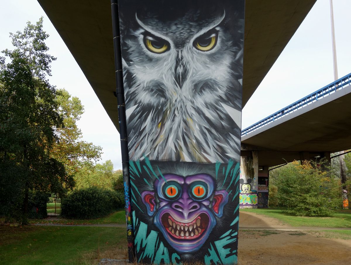 Street Art : Graffitis & Fresques Murales 1070 Anderlecht ( Belgique )