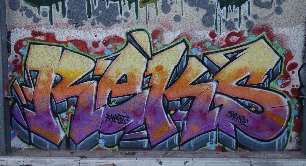 Street Art : Graffitis & Fresques Murales 93048 Montreuil