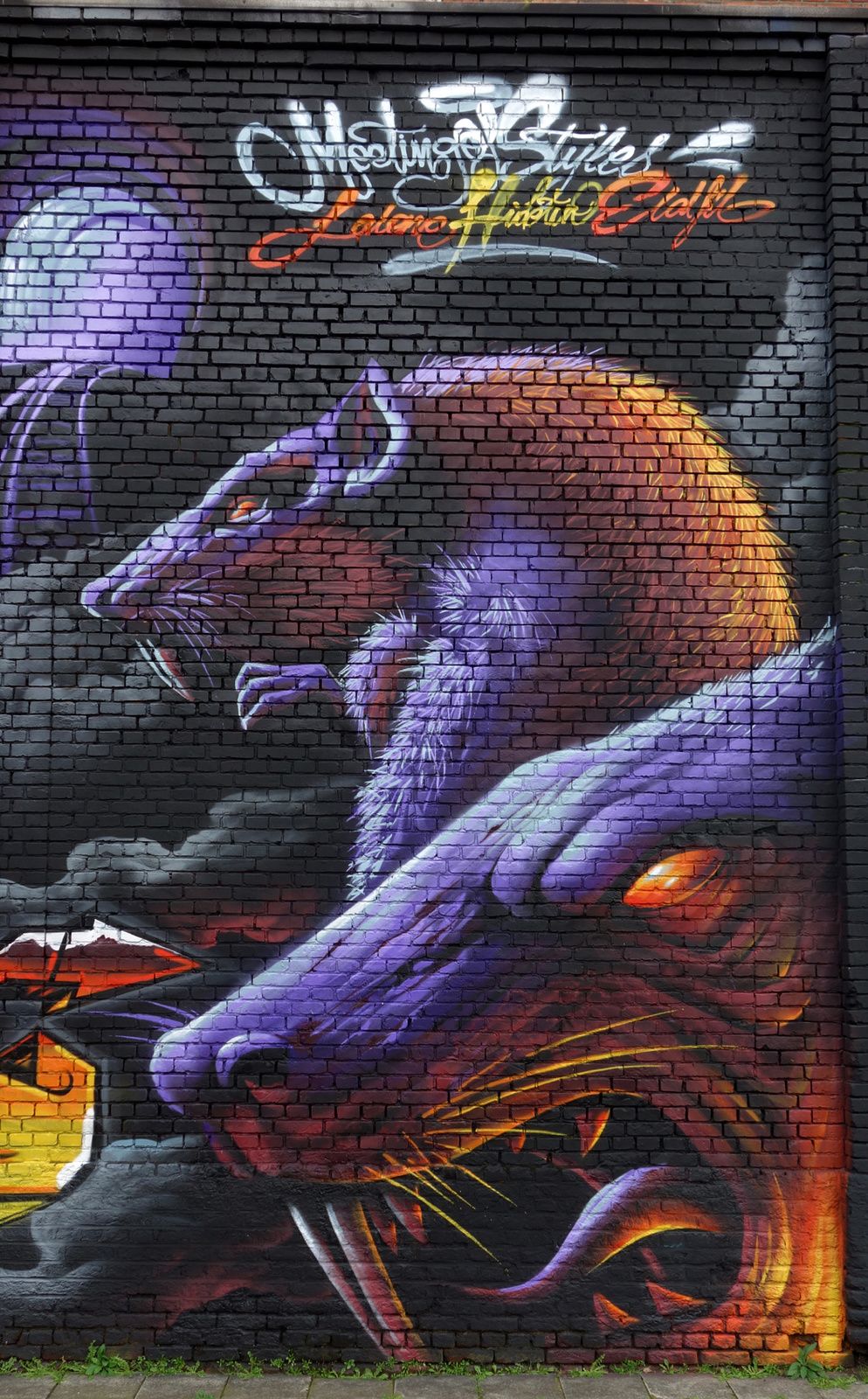 Street Art : Graffitis & Fresques Murales 2028 Antwerpen (Belgique)