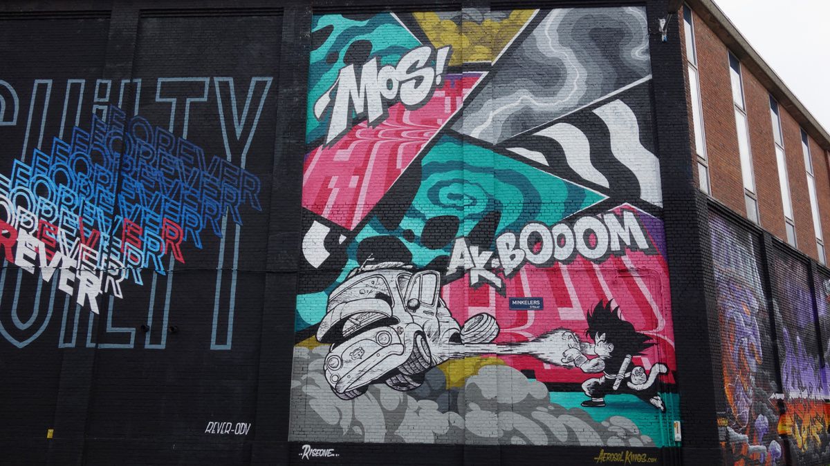 Street Art : Graffitis &amp; Fresques Murales 2028 Antwerpen (Belgique)