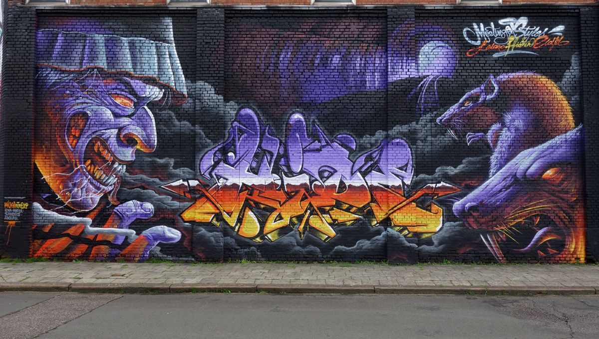 Street Art : Graffitis & Fresques Murales 2028 Antwerpen (Belgique)
