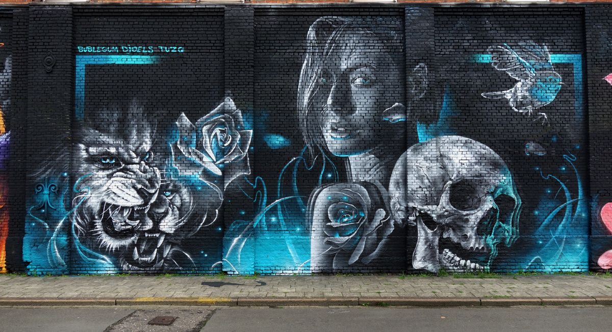 Street Art : Graffitis & Fresques Murales 2028 Antwerpen (Belgique)