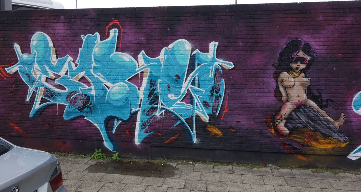 Street Art : Graffitis &amp; Fresques Murales 2028 Antwerpen (Belgique)