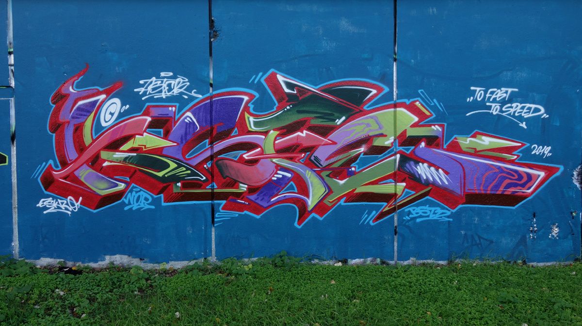 Street Art : Graffitis & Fresques Murales 94400 Vitry sur seine