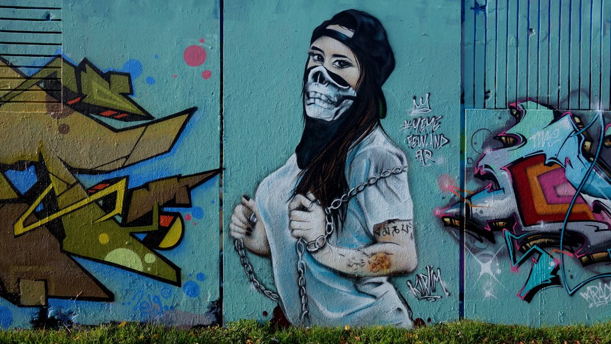 Street Art : Graffitis & Fresques Murales 94400 Vitry sur seine