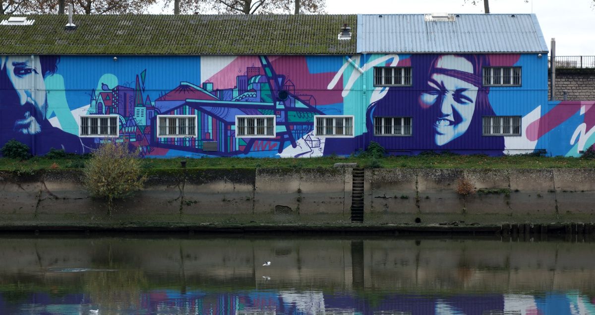 Street Art : Graffitis & Fresques Murales 76100 Rouen