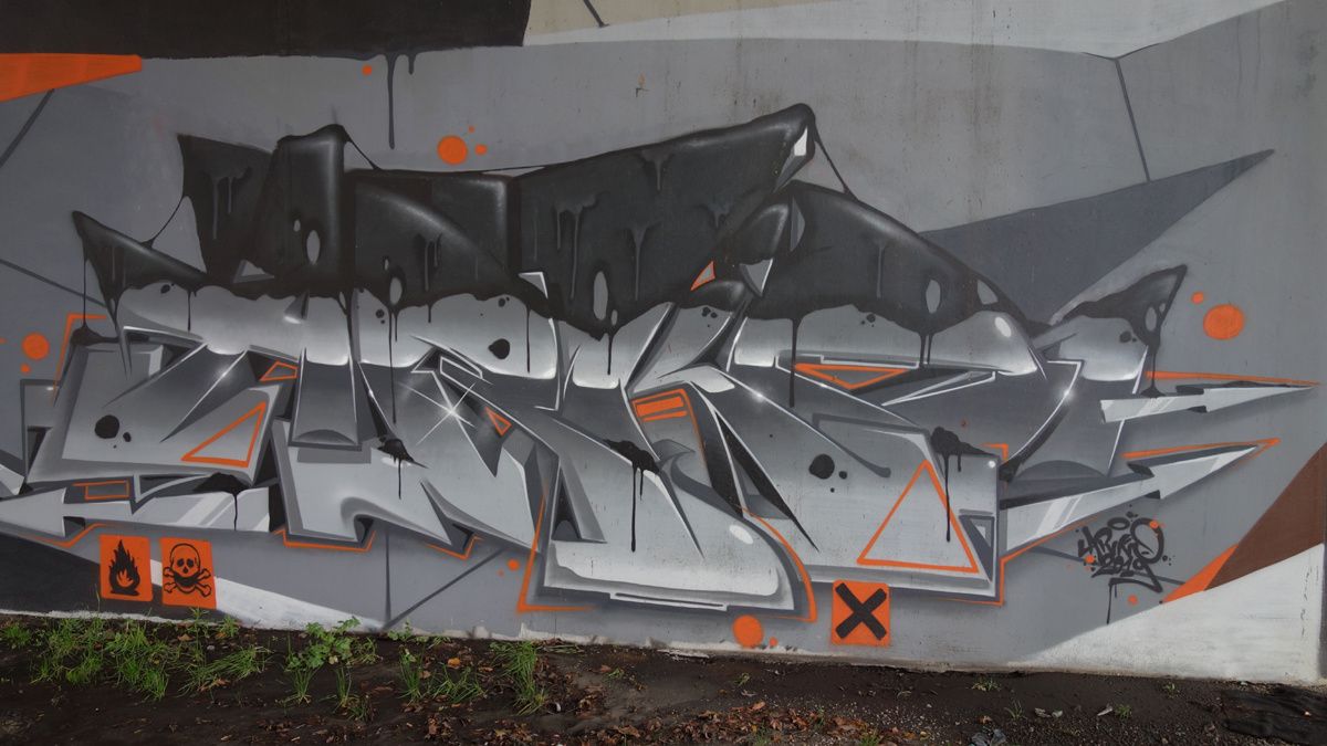 Street Art : Graffitis & Fresques Murales 76100 Rouen