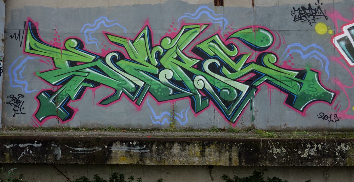 Street Art : Graffitis & Fresques Murales 76100 Rouen