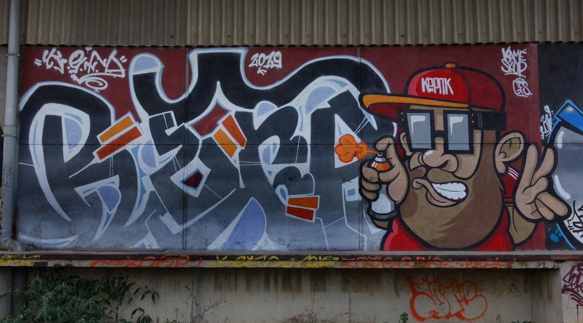 Street Art : Graffitis & Fresques Murales 76100 Rouen