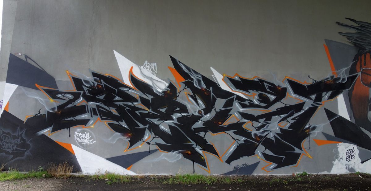 Street Art : Graffitis & Fresques Murales 76100 Rouen