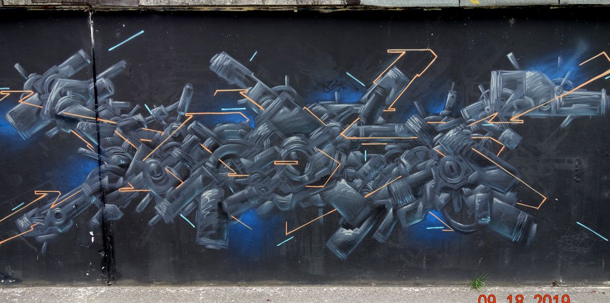 Street Art : Graffitis &amp; Fresques Murales 20094 Corsico (Italy)