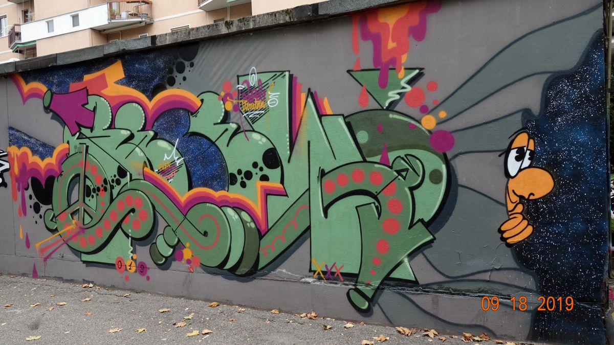 Street Art : Graffitis &amp; Fresques Murales 20094 Corsico (Italy)