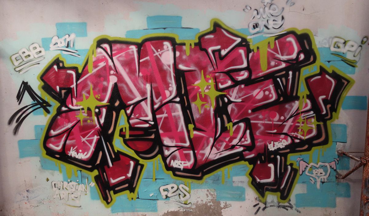 Street Art : Graffitis &amp; Fresques Murales  10387 Troyes