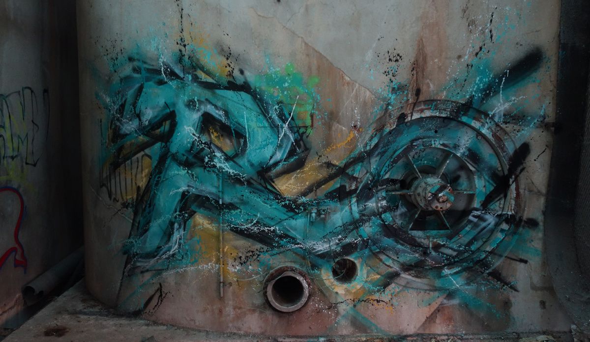 Street Art : Graffitis &amp; Fresques Murales  10387 Troyes