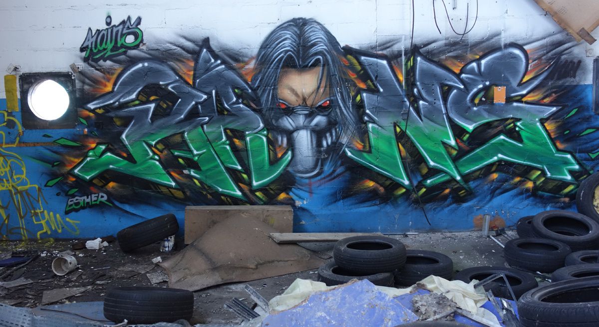 Street Art : Graffitis &amp; Fresques Murales 60414 Montataire