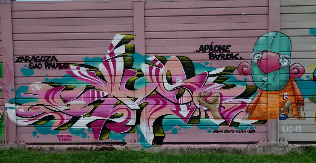 Street Art : Graffitis &amp; Fresques Murales 20090 Trezzano Sul Naviglio (Italy)