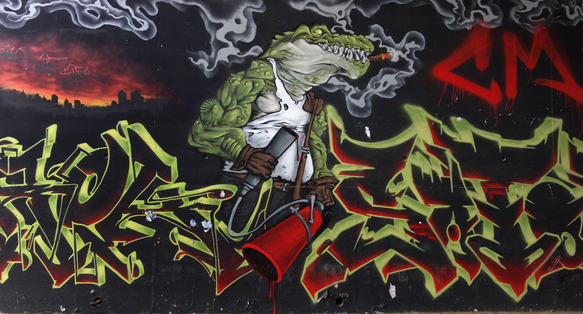 Street Art : Graffitis & Fresques Murales 60057 Beauvais