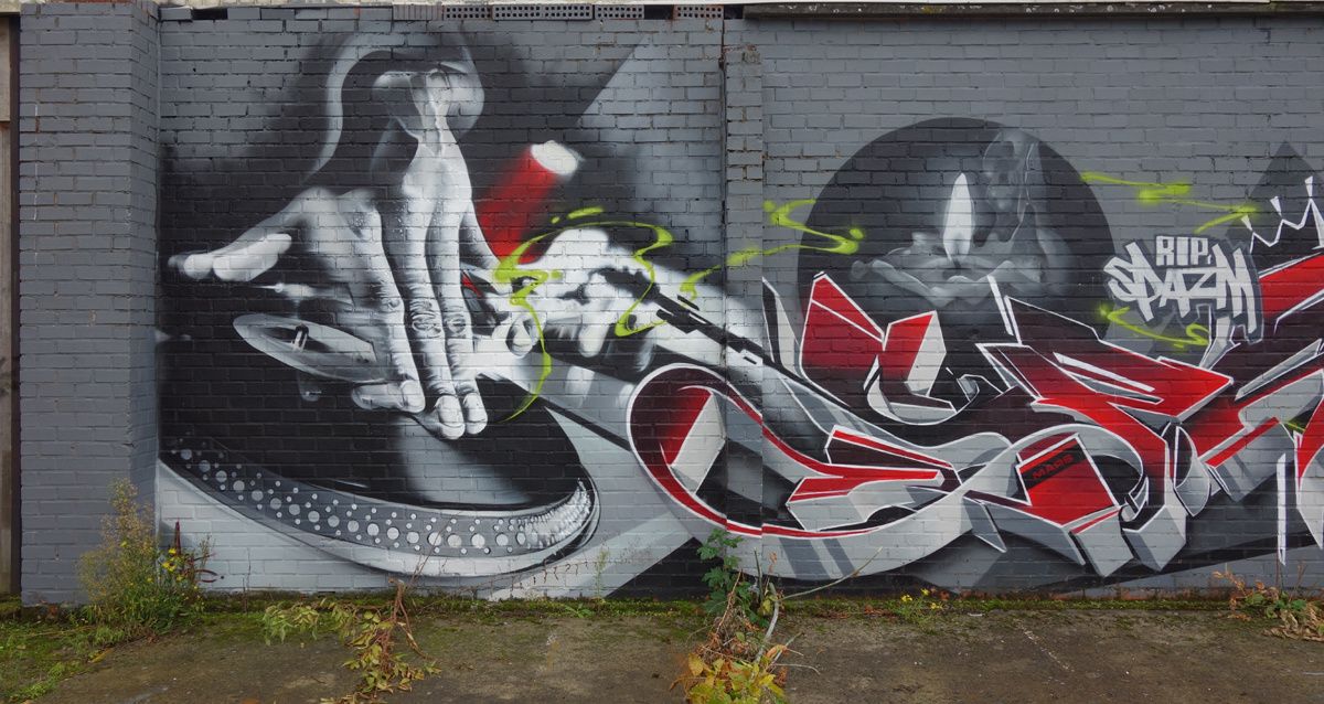 Street Art : Graffitis & Fresques Murales 8500 Kortrijk (Belgique)