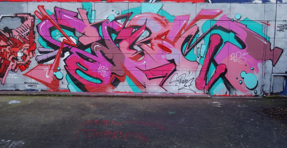 Street Art : Graffitis &amp; Fresques Murales 93048  Montreuil