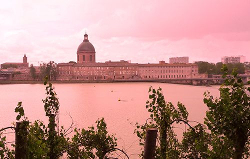 toulouse ville rose garonne lagrave hopital