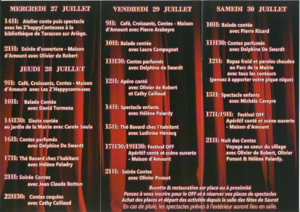 programme festival conte saurat ariege