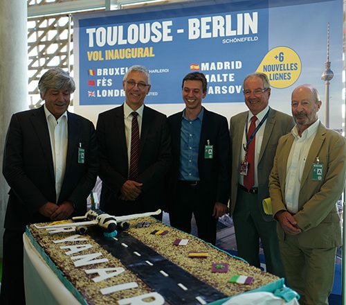 vol inaugural toulouse blagnac berlin ryanair