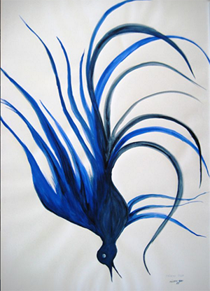 L'oiseau bleu Eliette Graf