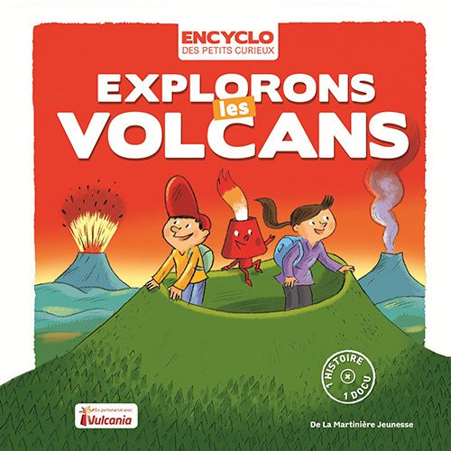 couverture explorons les volcans