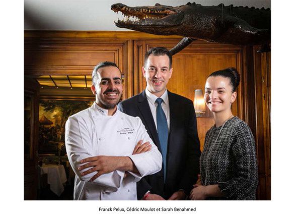 Strasbourg : Franck Pelux, nouveau Chef du restaurant Au Crocodile