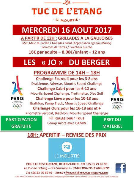 Jeux olympiques du berger à la station du Mourtis tourisme pyrénées haute garonne