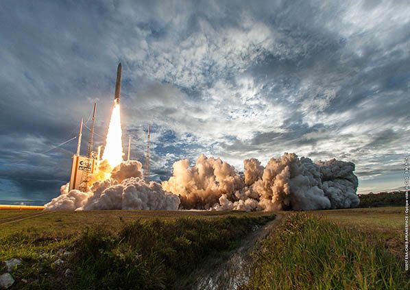 inmarsat cnes ariane espace satellite lancement décollage