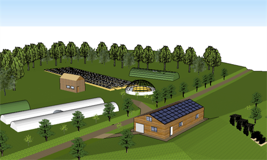projet futur ferme food laboratoire akal