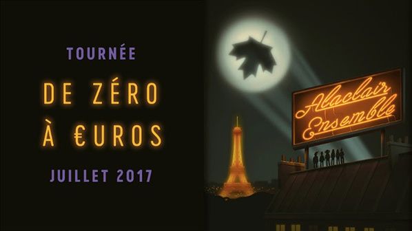 tournée europe alaclair ensemble