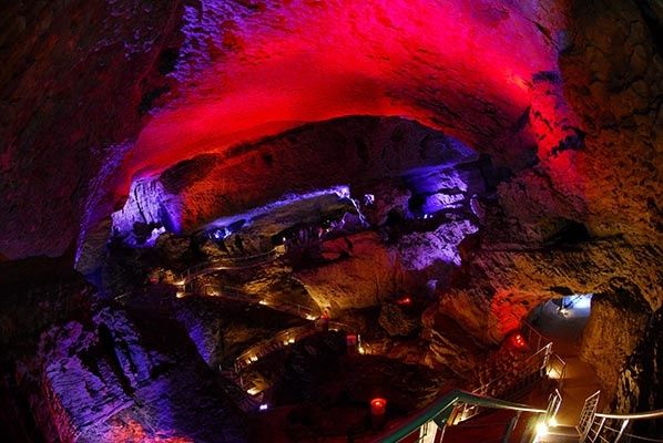 nocture grotte mas d'azil ariege