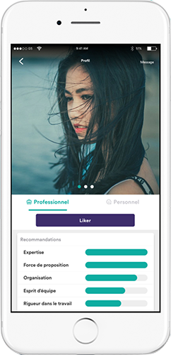 OkReco, la première application de rencontres professionnelles et personnelles, Basée sur des recos!