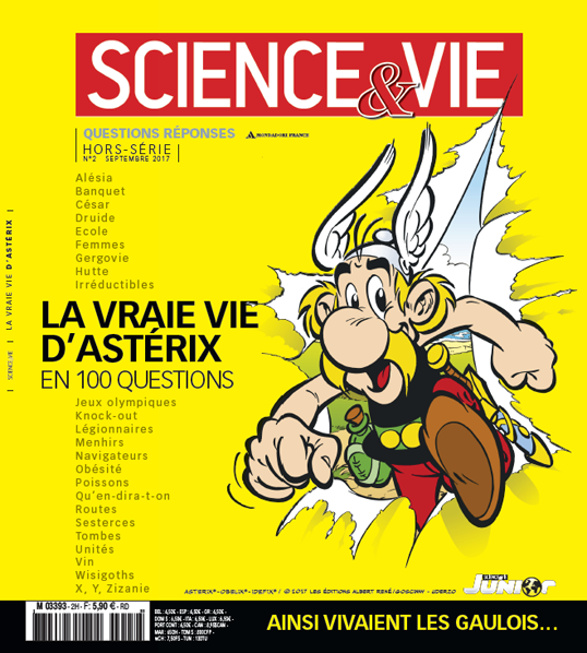 vraie vie asterix sciences vie hors serie magazine