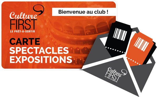 carte club culture first exposition sepctacle musee