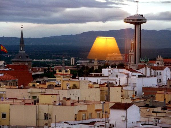 vue des toits de madird espagne