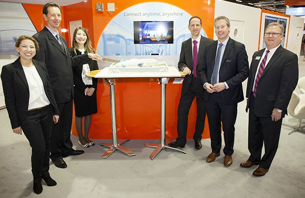 Inmarsat Rockwell Collins Air Astana PHOTO RELEASE