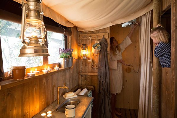 glamping un lit au pré