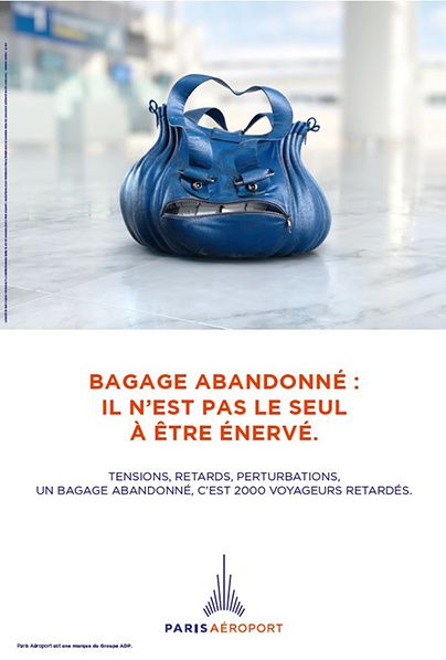 Paris Aéroport lance une grande campagne de sensibilisation contre les bagages  abandonnés - Bernieshoot journal web actualités et informations au quotidien