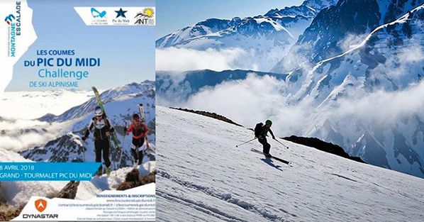 coumes midi pic challenge ski alpinisme