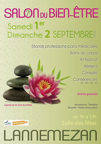 affiche salon  bien etre lannemzan