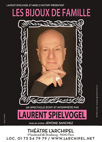 affiche spectacle laurent spielvogel bijoux famille