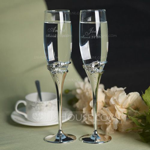 cadeau invite coupe champagne mariage