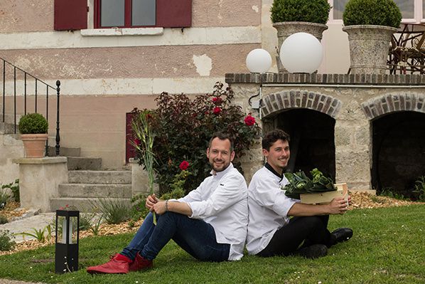 Chef David Gallienne et Chef Benjamin Revel Crédit photo Alma Olene